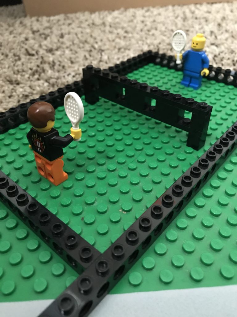 Lego Tennis Court - RileyTracy.com