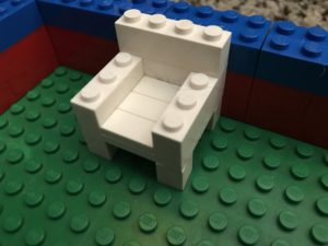 Lego Living Room Couch's and Table set - 1