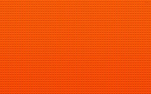 Orange Lego Background